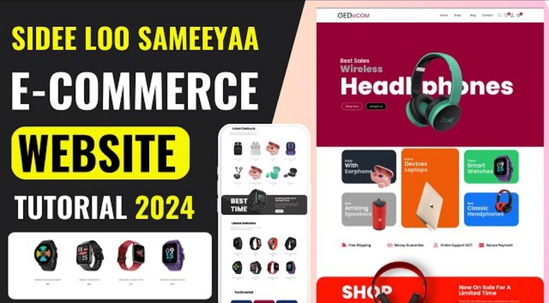 E-commerce Website Full Course Afsomali